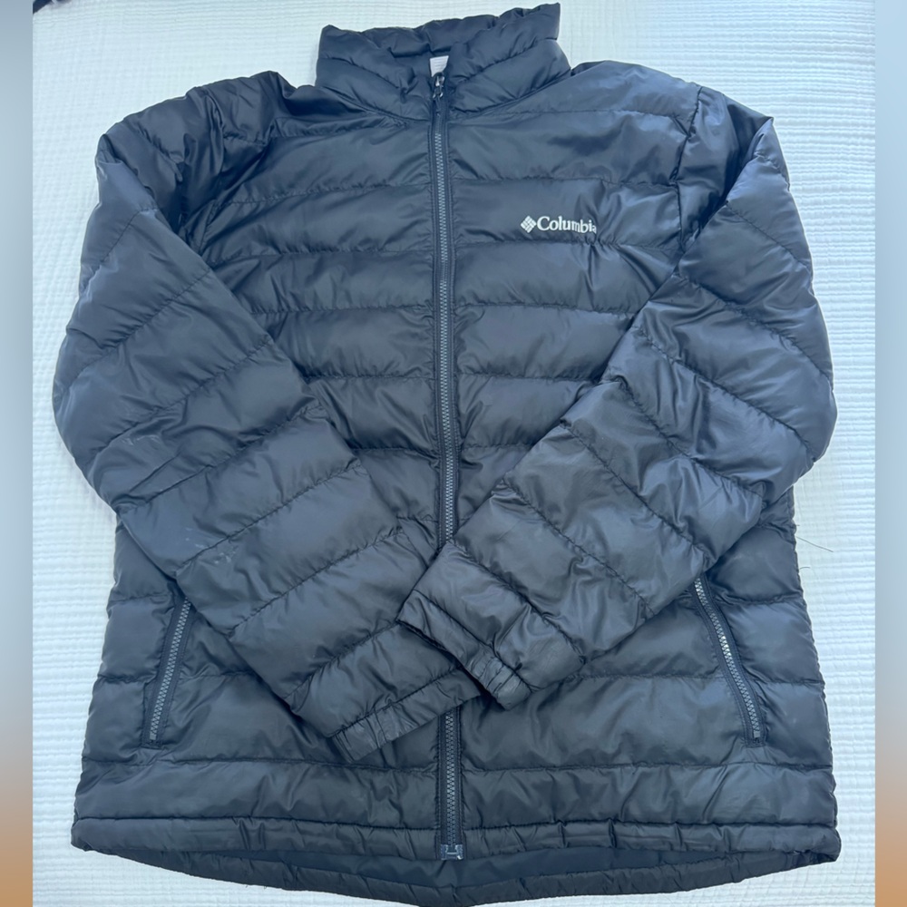 Columbia Charcoal Puffer Jacket